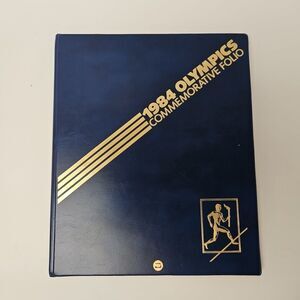 1984 Olympics Commemorative Folio with Four Stamped Envelopes